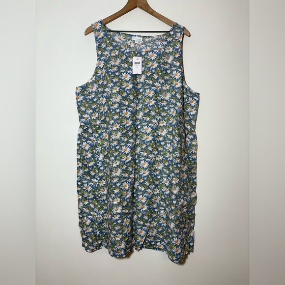 J. Jill Dresses & Skirts - J. Jill Love Linen Floral Sheath Summer Dress – Women’s Size XL NWT